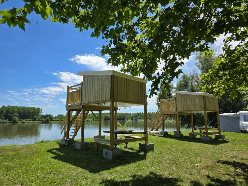 Accommodation - Camp'étoile - Camping La Clé de Saône
