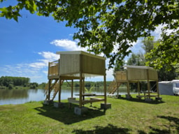Accommodation - Camp'étoile - Camping La Clé de Saône