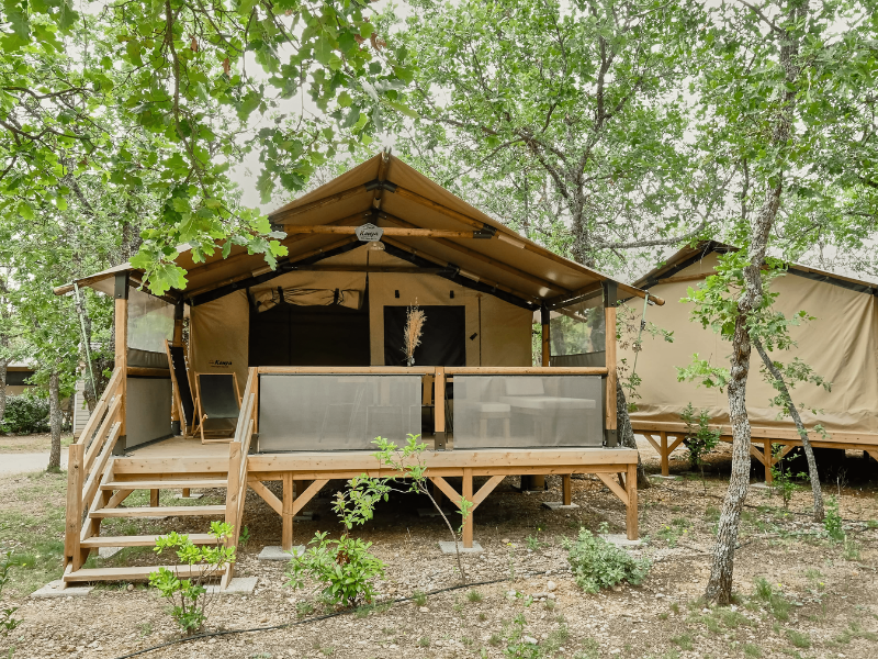 Location - Lodge Cosy - Camping Les Chênes Blancs