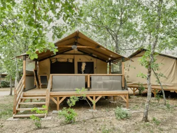 Mietunterkunft - Lodge Cosy - Domaine des Chênes Blancs