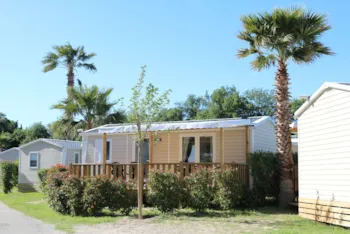 Mietunterkunft - Mobilheim 2 Schlafzimmer 29 M2 Klimatisiert - Camping Les Moulettes