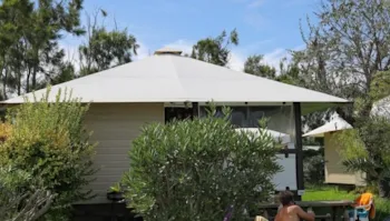 Mietunterkunft - Chalet Back Banana - Capfun - Camping Marina d'Aleria