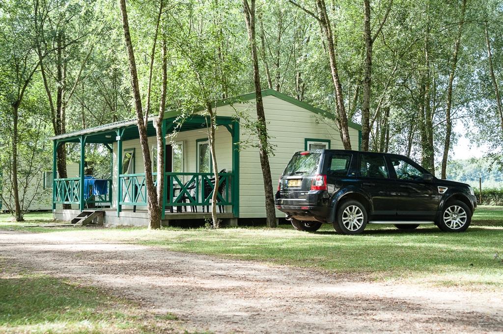 Location - Chalet Vanille 32M² - 3 Chambres-6 Personnes - Camping Sites et Paysages Les Saules