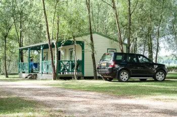 Accommodation - Chalet Confort Vanille 32M² - 3 Bedrooms - Camping Les Saules