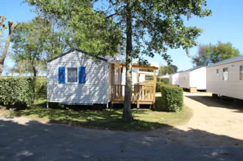Location - Mobil Home Confort - 2 Chambres - 27M² - Camping Baie de Saint Pol