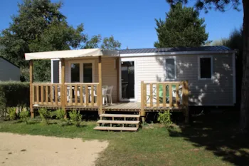 Location - Mobil Home Prestige - 3 Chambres - 34M² - Camping Baie de Saint Pol