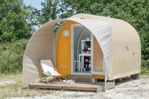 Mietunterkunft - Coco Sweet - 1 Zimmer - Ohne Sanitäreinrichtungen - Camping Baie de Saint Pol