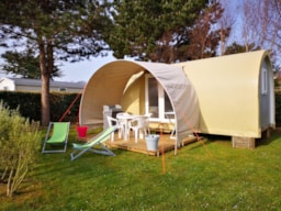 Location - Bungalow Toilé Coco Sweet - 2 Chambres - Camping de Trologot