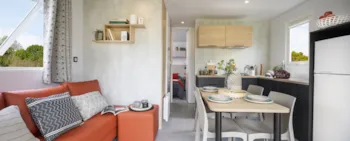 Location - Mobil Home Prestige - 2 Chambres - 26M² - Camping Baie de Saint Pol