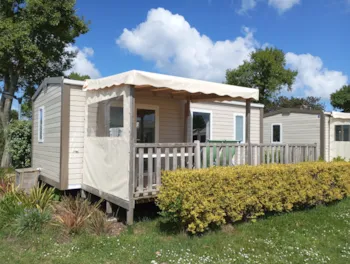 Location - Mobil Home Prestige Plus - 2 Chambres - 27M² - Camping Baie de Saint Pol