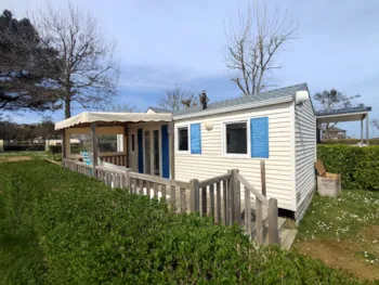 Huuraccommodatie(s) - Stacaravan Confort - 2 Slaapkamers - 27M² - Camping Baie de Saint Pol