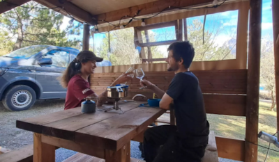 Bivouac tent without bathroom facilities — 5