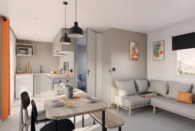 Mobil Home Prestige Plus with Rooftop sea view - 2 bedrooms