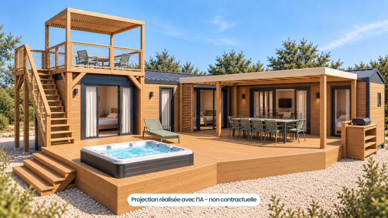 Prestige Plus-suite met jacuzzi, 5 slaapkamers
