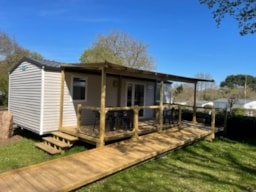 Location - Mobile Home Adapt - 2 Chambres - +/- 32M² - Camping des Chaumières
