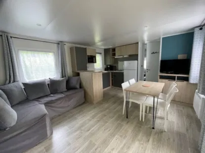 Mobile Home Residencial - 2 Habitaciones - Terraza Cubierta - +/- 32M² - Francia