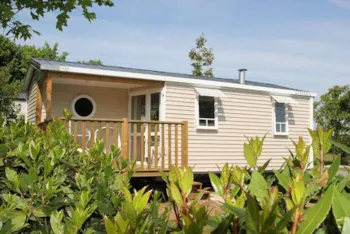 Mietunterkunft - Mobilheim Roaliguen – 4 Pers – 29 M² Covered Terrace - Camping La Ferme de Lann Hoedic