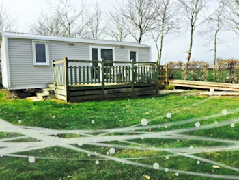 Mietunterkunft - Mobilheim Penvins - 6 Pers - 32 M² - Rollstuhl Zugang - Camping La Ferme de Lann Hoedic