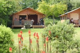 Mietunterkunft - Zelt Lodge Victoria - Camping La Ferme de Lann Hoedic