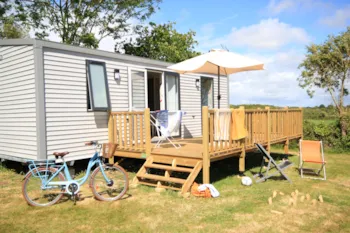Mietunterkunft - Mobilheim Suscinio - 4 Pers - 31 M² - Camping La Ferme de Lann Hoedic