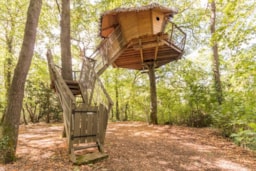 Accommodation - Tree House 'Un Nid Dans Les Étoiles' - Le Petit Trianon