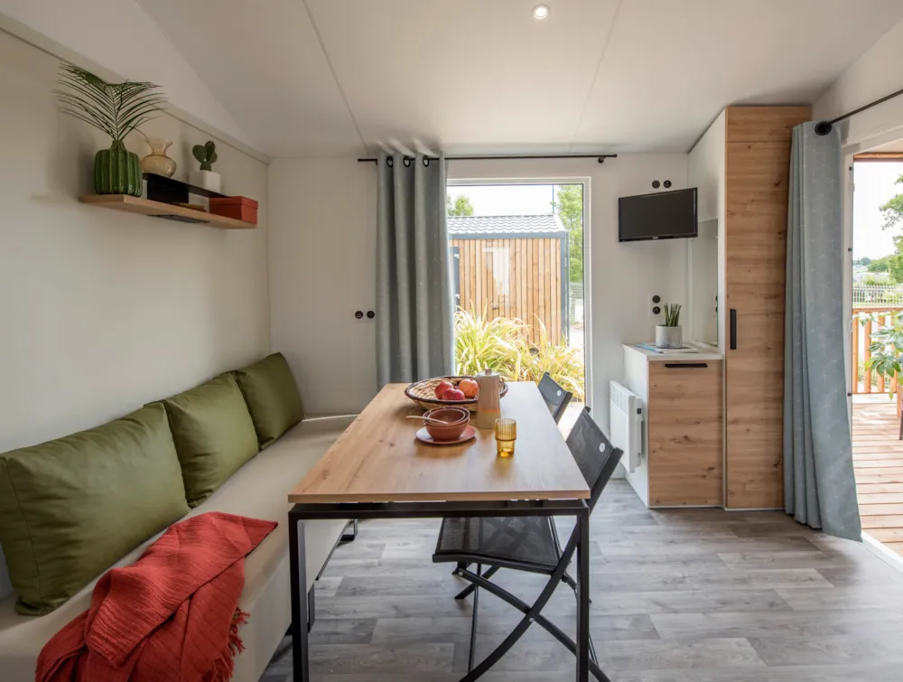 Huuraccommodatie(s) - Cottage Bergame Comfort Airco / S - Camping Campéole La Côte des Roses