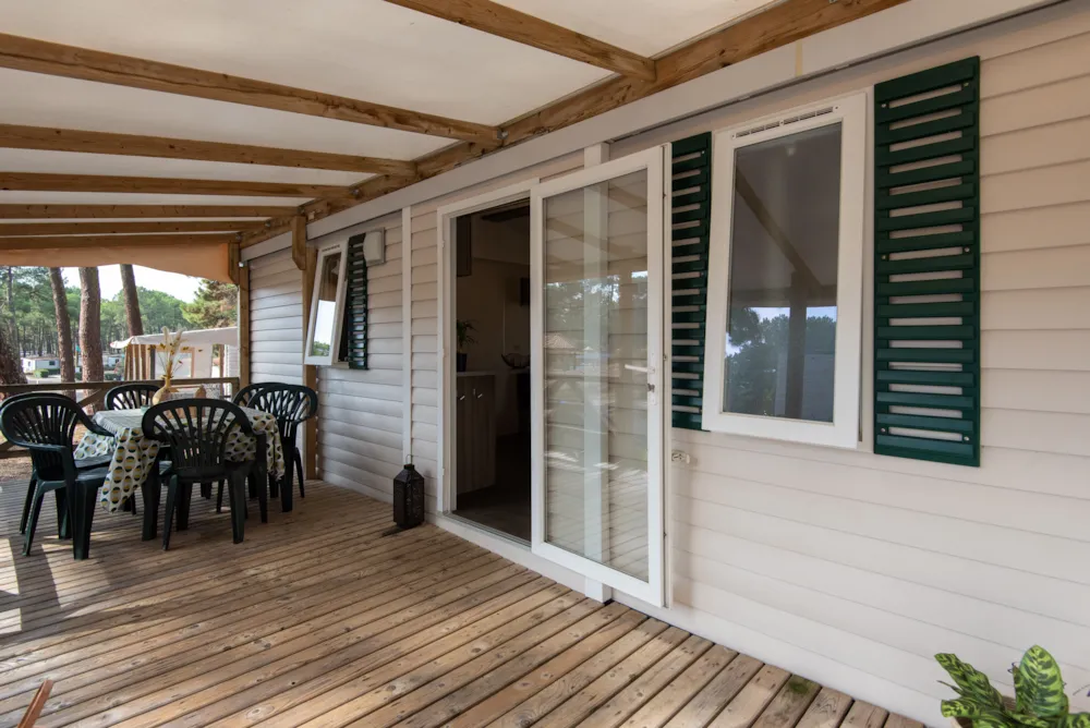Huuraccommodatie(s) - Cottage Faro Klassiek Airco / D - Camping Campéole La Côte des Roses