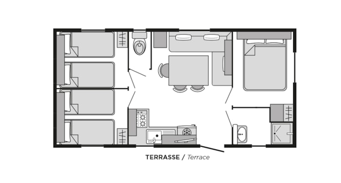 Cottage Titania Classic Climatisé / D