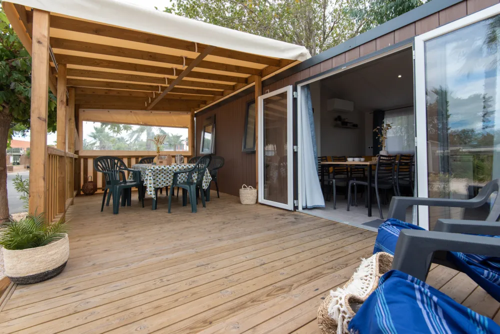 Huuraccommodatie(s) - Cottage Tribu Comfort Airco / D - Camping Campéole La Côte des Roses