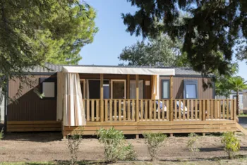 Mietunterkunft - Cottage Toscane Premium / S - Camping Campéole La Côte des Roses