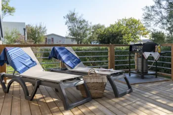 Mietunterkunft - Otello Sabia Signature & Spa - Fußgangerzone / D - Camping Campéole La Côte des Roses