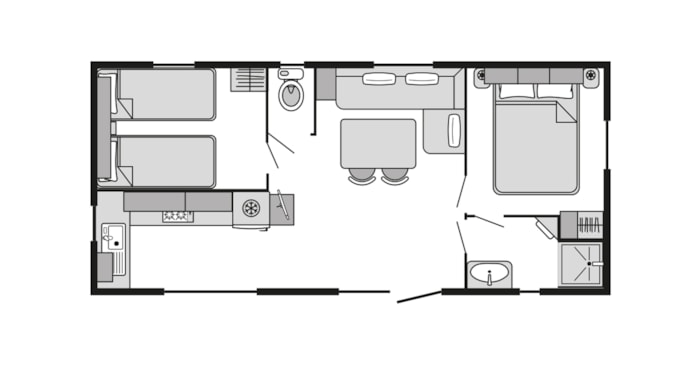 Cottage Riviera Standard Climatisé / D