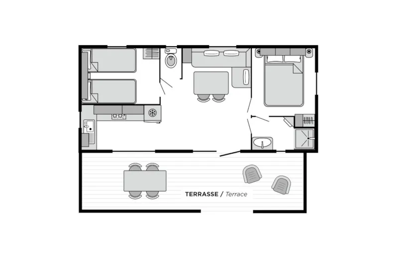 Cottage Riviera Standard Climatisé / D