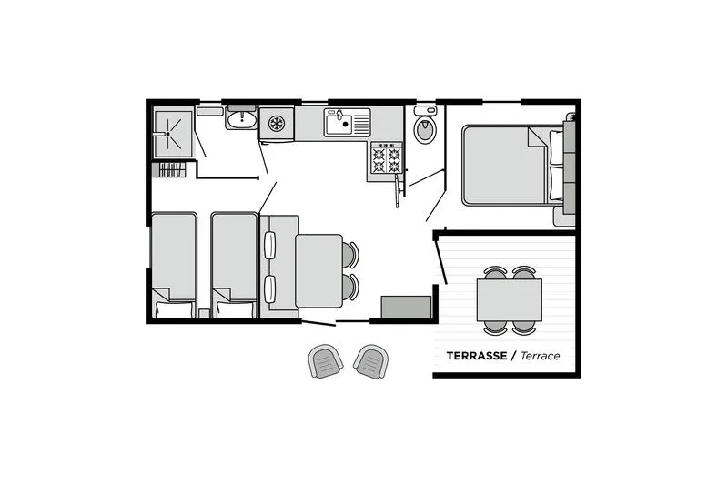 Cottage Bergame Confort Climatisé / D