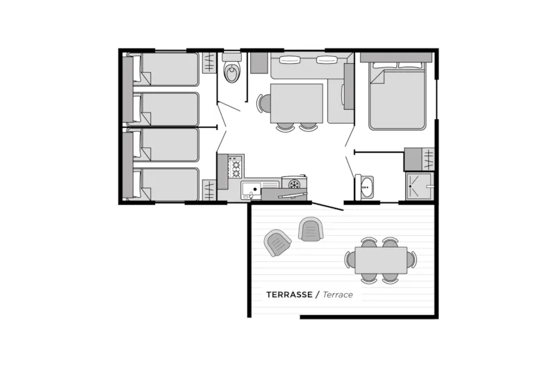 Cottage Titania Classic Climatisé / D