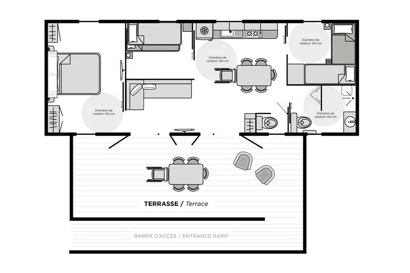 Cottage Access' Pmr Confort Climatisé / S