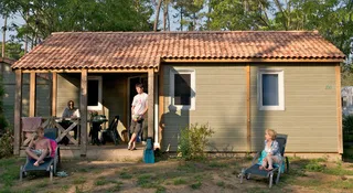 Mietunterkunft - Chalet Horizon - 35M² - 2 Schlafzimmer - Camping Signol*****