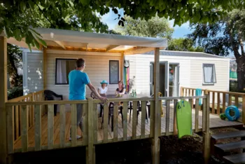 Mietunterkunft - Mobilheim Generation – 36 M² – 4 Schlafzimmer - Camping Signol*****