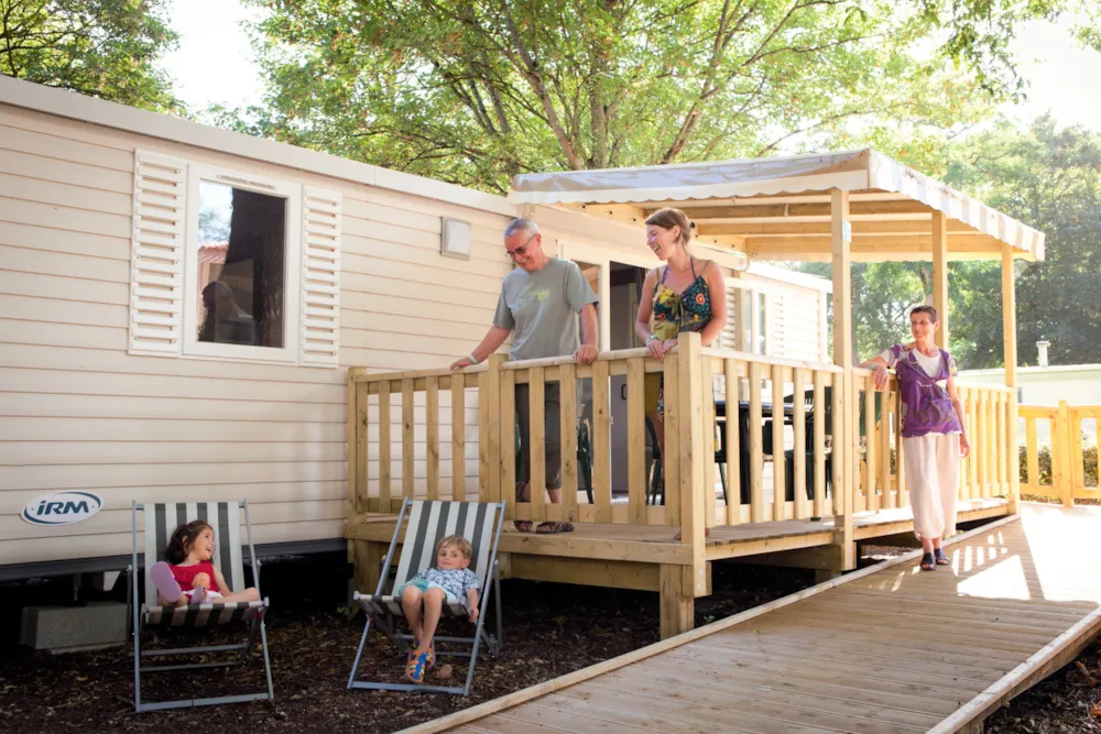 Location - Mobil-Home  Pmr - 32M² - 4/6 Personnes - Camping Signol*****