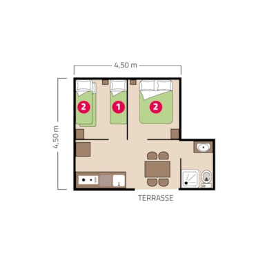 Stilt House - 19m² - 2 bedrooms — 7