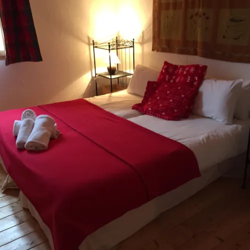 Mietunterkunft - Ferienwohnung Loft : 2 Schlafzimmer + Terrasse - image n°3 - Camping la Ferme Noémie