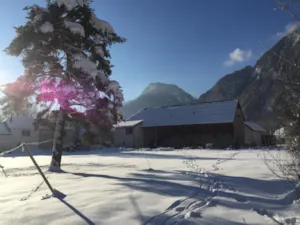 Locatif - Ferienwohnung BARN : 2 Schlafzimmer + terrasse - Camping la Ferme Noémie