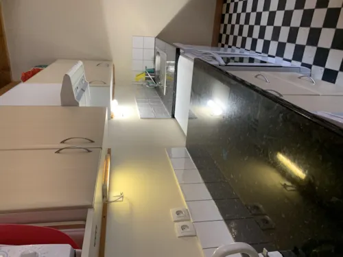 Huuraccommodatie(s) - Appartement Barn : 2 Slaapkamers + Terras - image n°4 - Camping la Ferme Noémie