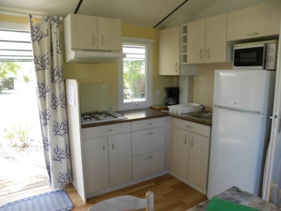 Mobile home CHESNAIE 27m² / 2 bedrooms - sheltered terrace