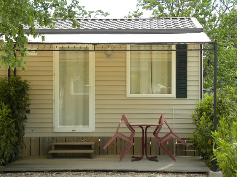 Mobil-Home Courcelles 16M2 - 1 Chambre / Terrasse