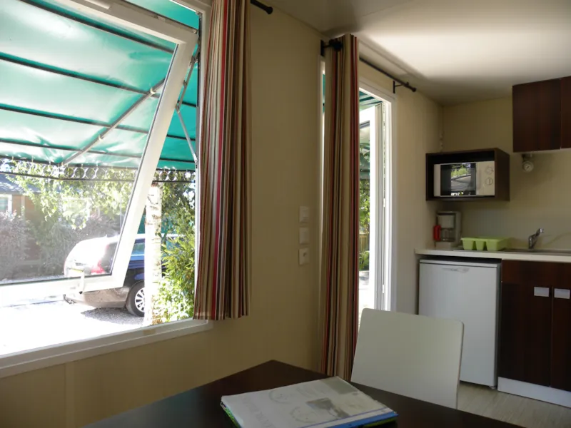 Mobil-Home Courcelles 16M2 - 1 Chambre / Terrasse