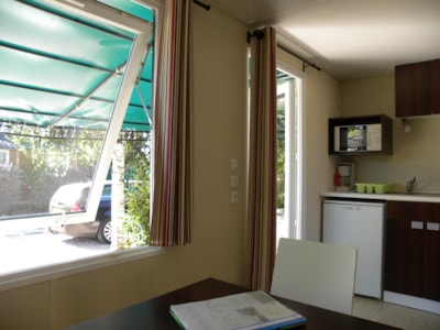 Mobile home COURCELLES 16m2 - 1 bedroom / terrace
