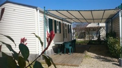 Mobile home VALAUDRAN  27m² / 2 bedrooms - sheltered terrace