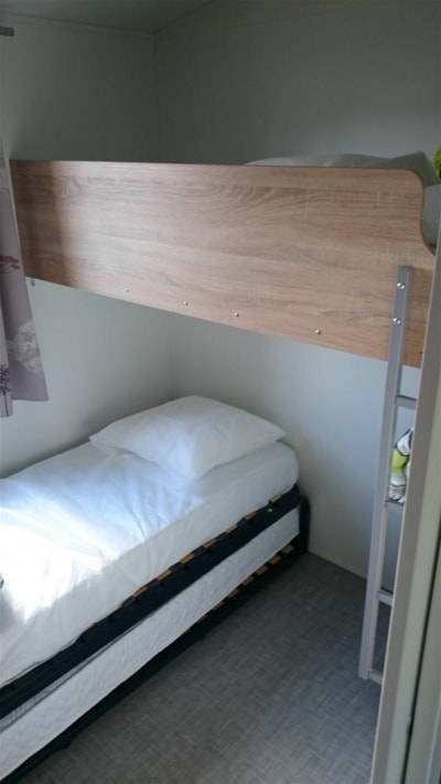 Canvas bungalow RIVAULDE 20m² - 2 bedrooms (without toilet blocks)