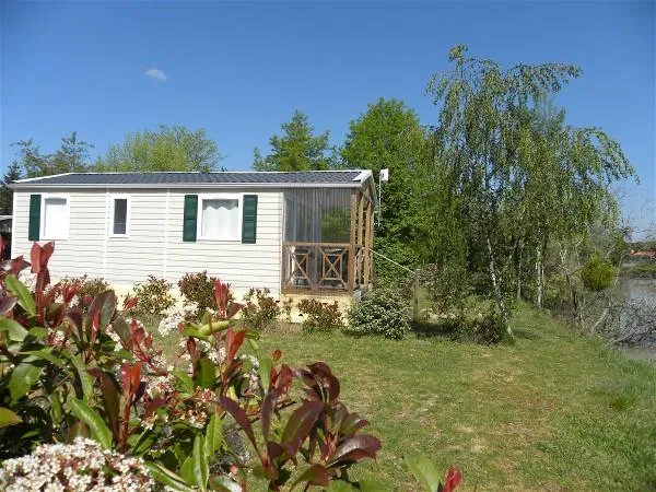 Mobil-Home Le Lac 33M2 / 2 Chambres - Terrasse En Pignon Face Étang  4 Pers. Climatisation